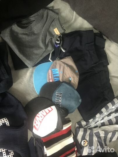 Детские веши для мальчика с 10 лет пакетом