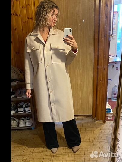 Пальто женское весеннее 44