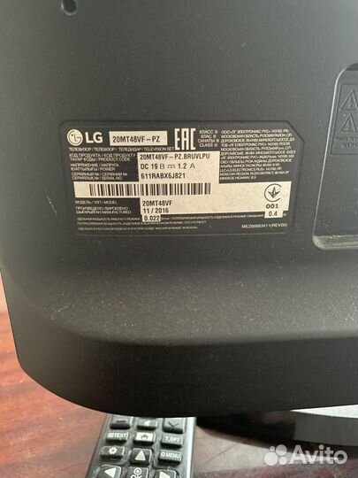 Телевизор lg 20mt48vf