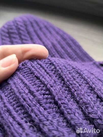 Комплект шапка тыковка и снуд