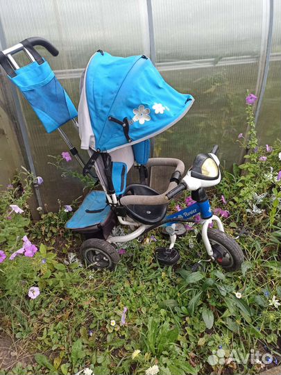 Детский трехколесный велосипед бу
