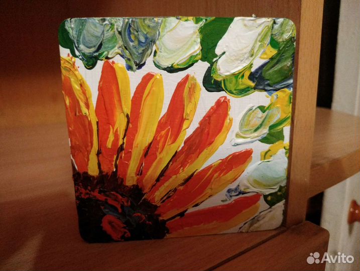 Картины большие и маленькие, акрил