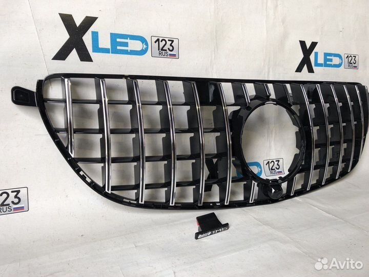 Решетка радиатора Mercedes GLE w166 AMG GT 63