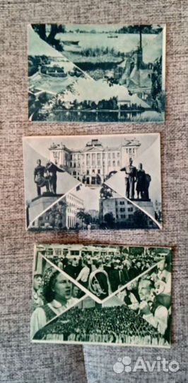 Конверты, открытка почтовая карточка СССР 1960