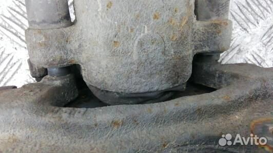 Суппорт тормозной передний левый fiat doblo 1 (2BE