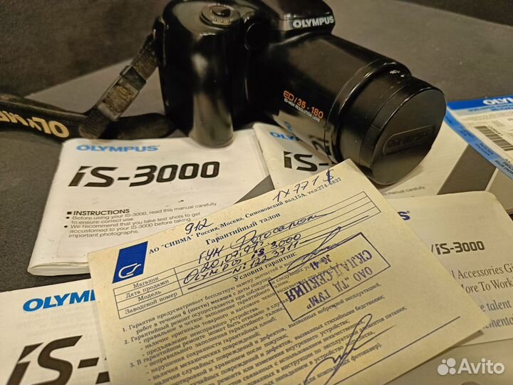 Зеркальный фотоаппарат Olympus is-3000 japan