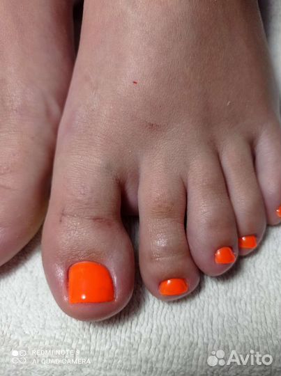 Педикюр пальчики