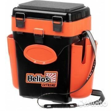 Ящик зимний FishBox (10л) оранжевый Helios