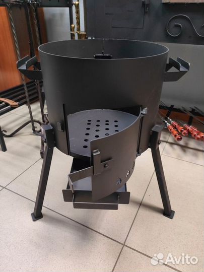 Печь 3 мм с зольником