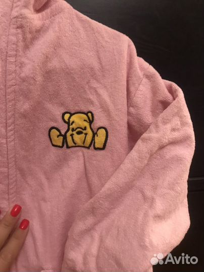 Халат для девочки махровый