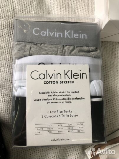Трусы боксеры calvin klein