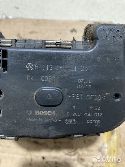 Дроссельная заслонка Mercedes M272 A1131410125