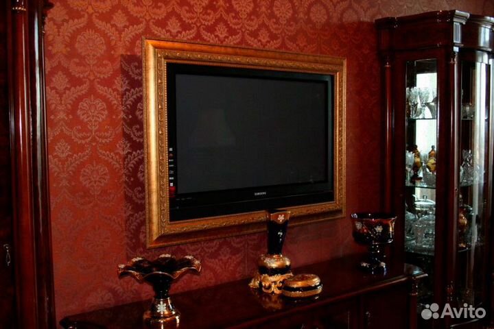 Багетная рама для телевизора