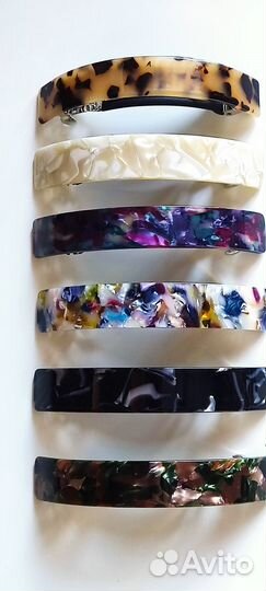 Заколка для волос полукруг