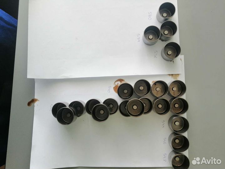 Стаканы для регулировки клапанов