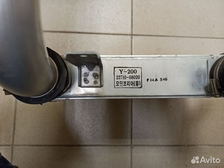 Радиатор интеркулера 2371008020 Ssang Yong