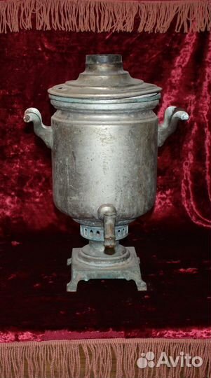 Самовар на дровах старинный. В ремонт