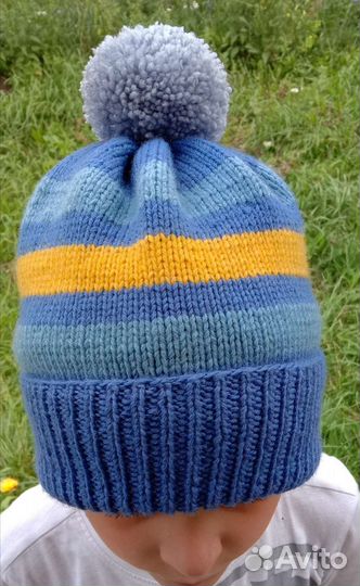 Шапка для мальчика.Ручная работа