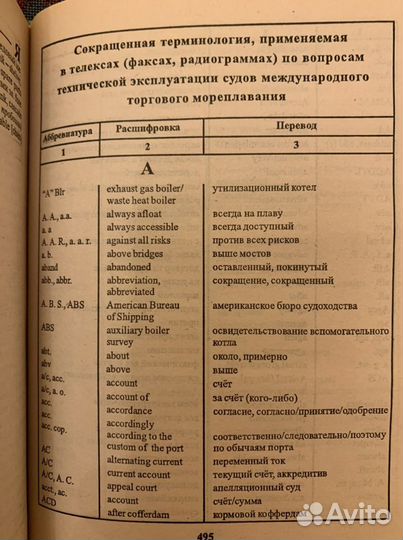 Морской русско-английский словарь и разговорник