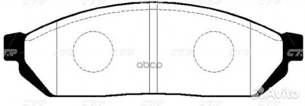 Старый номер ckkd-13) Колодки тормозные GK0441