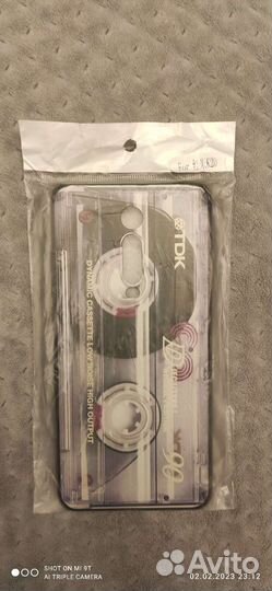 Чехол для Xiaomi mi 9t. Аудиокассета TDK из 90-х