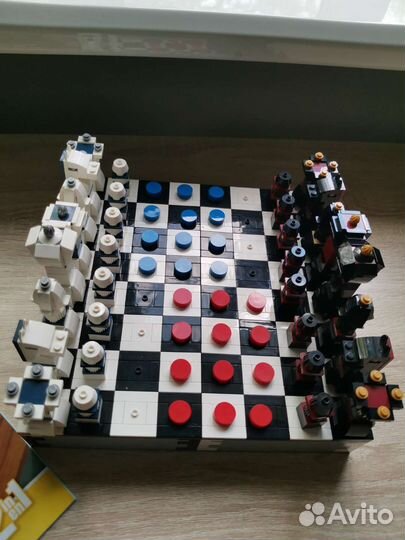 Шахматы и шашки Lego