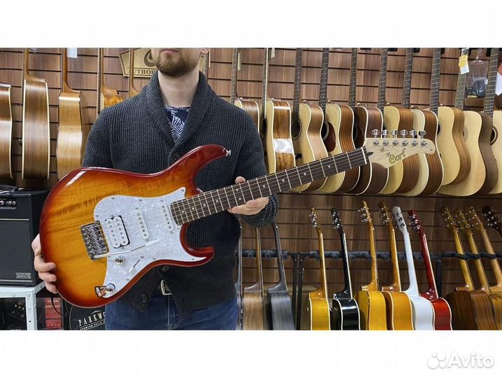 Cort G250-TAB Электрогитара, санберст