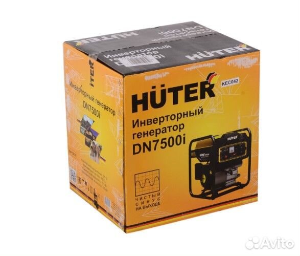 Генератор бензиновый huter DN 7500 i инверторный 64/10/11