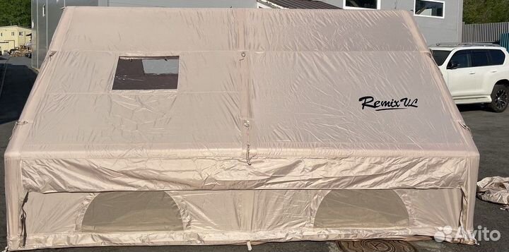 Видео надувная палатка RemixVL 3х4м защита от воды