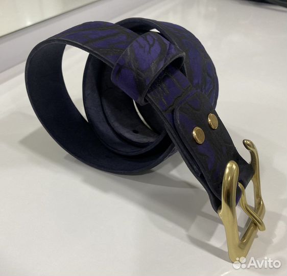 Ремень кожаный handmade