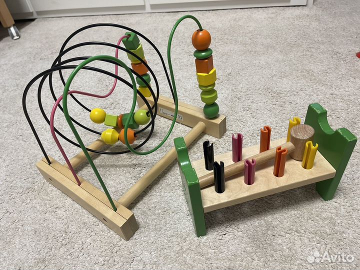 Лабиринт IKEA Мула, молоток-стучалка Икеа, юла