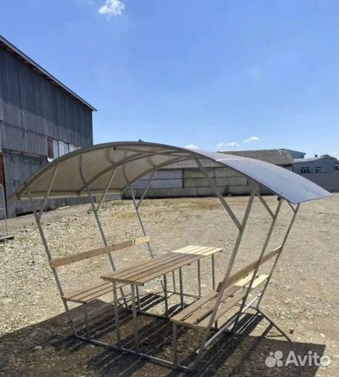 Беседки из поликарбоната