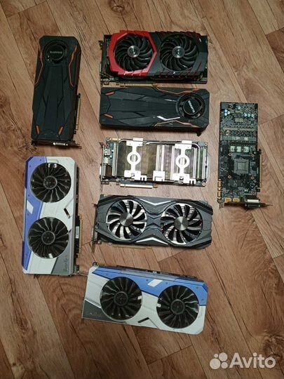 Неисправные видеокарты nvidia gtx 1070-1080