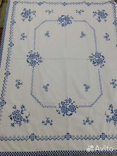 Скатерть ручная работа, винтаж Германия