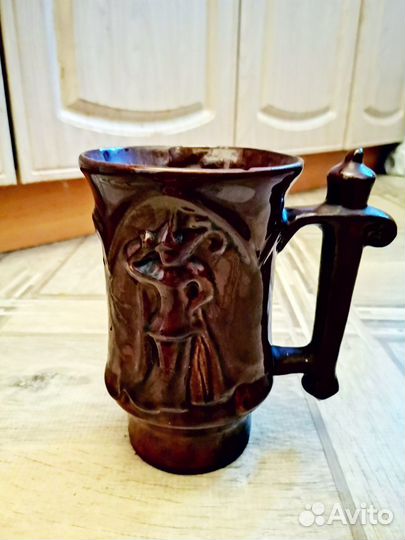 Пивная кружка времён СССР керамика