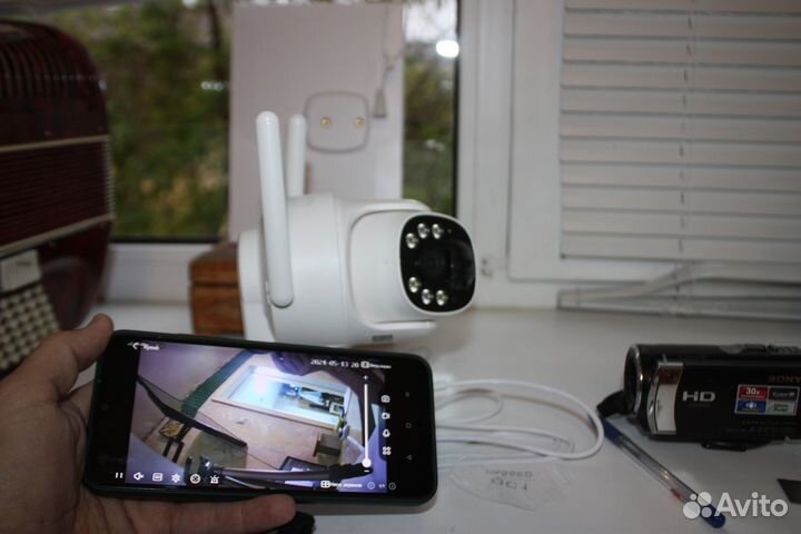 Камера уличная 4G на солнечной батарее