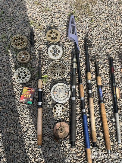 Спининги и удочки катушки СССР