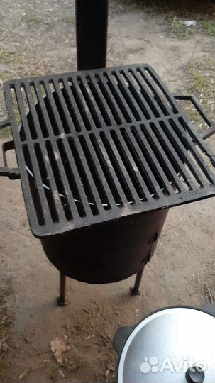 Решетка гриль чугунная