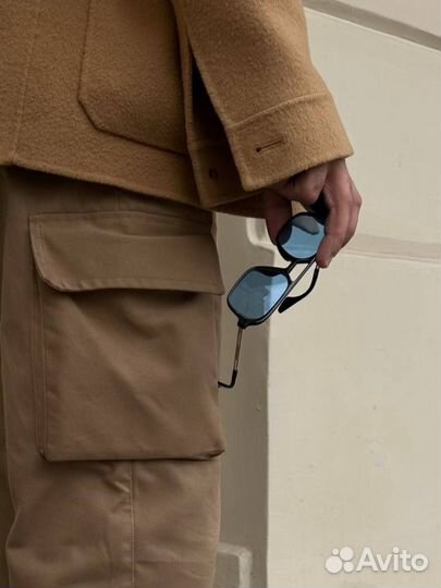 Очки унисекс синее стекло