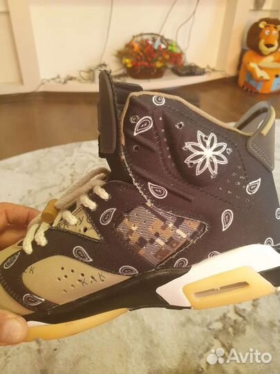 Кроссовки nike AIR jordan 6 HI zoom AIR