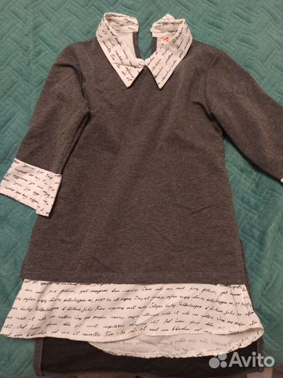 Детские вещи на девочку пакетом 128