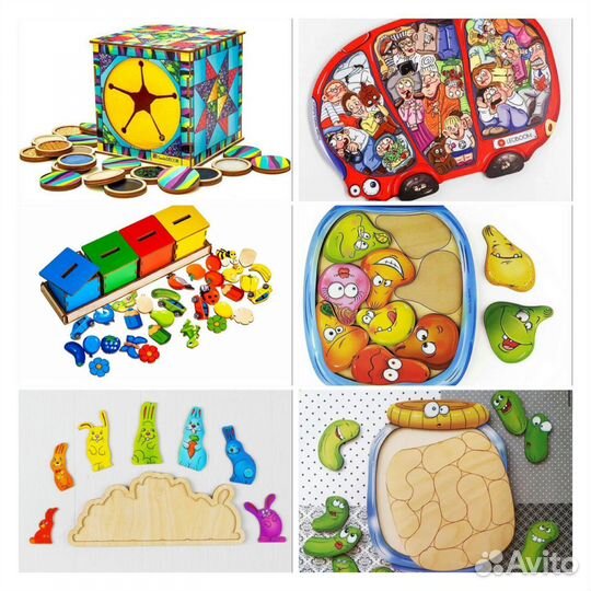 Развивающие игрушки смайлдекор