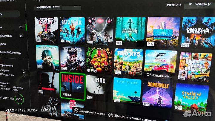 Xbox one X 1TB 4k/2 Геймпада/Много Игр/Док станция