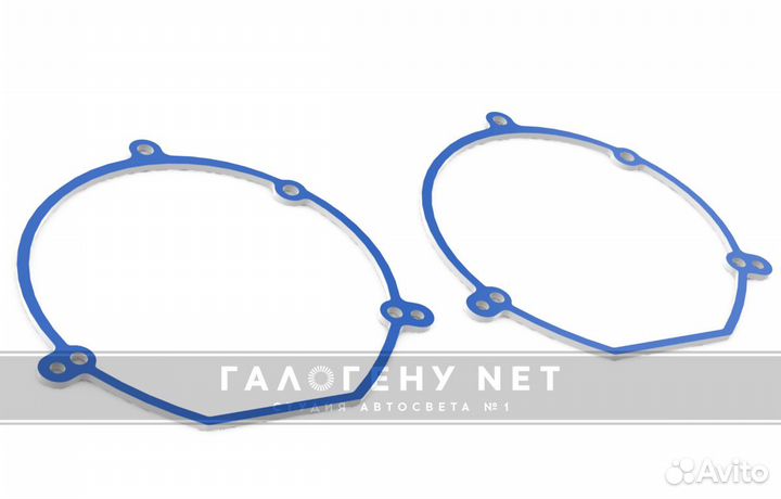 Переходная рамка Hyundai Sonata NF 04-10 для линз