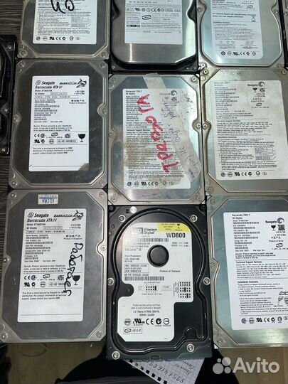 Жесткие диски доноры рабочие на лом
