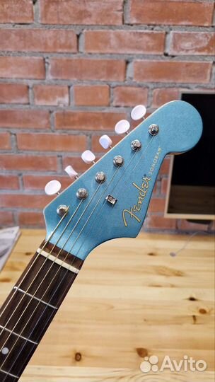 Гитара Fender sonoran SCE lake placid blue