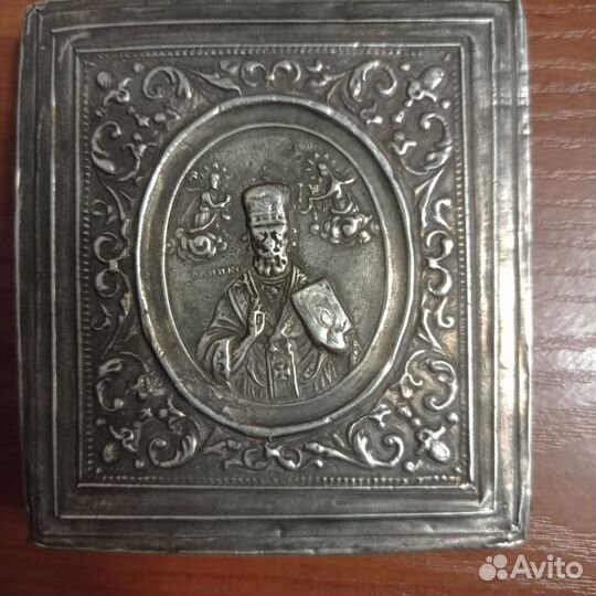 Икона серебро 84