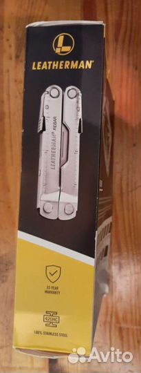 Мультитул leatherman rebar (кож.чехол)