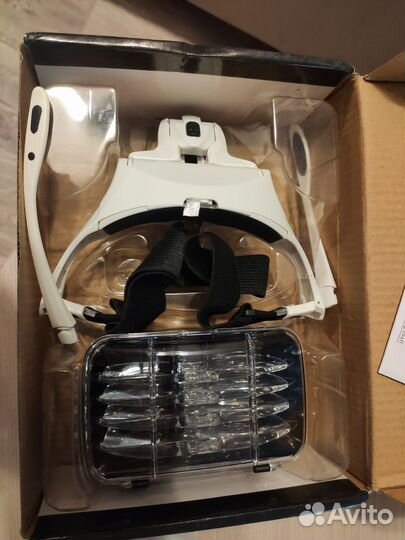 Очки увеличительные с подсветкой