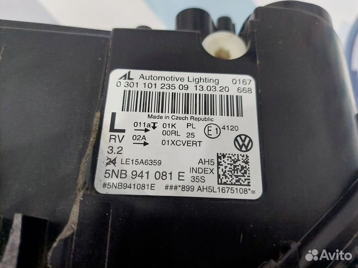 Фары LED правая левая VW tiguan 2